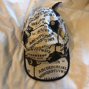 Quija board baseball-style hat